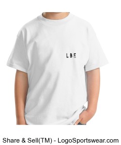 ONE LOVE LOGO Youth T white Design Zoom