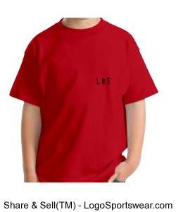 ONE LOVE LOGO Youth T red Design Zoom